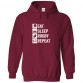 Eat Sleep Rugby Repeat Classic Unisex Kids and Adults Pullover Hoodie Eat Sleep Rugby Repeat Classic Unisex Kids and Adults Pullover Hoodie